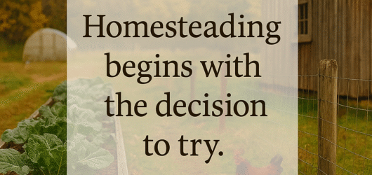 5 Smarter Tips for New Homesteaders